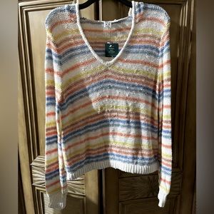 NWT S Roxy hooded sweater